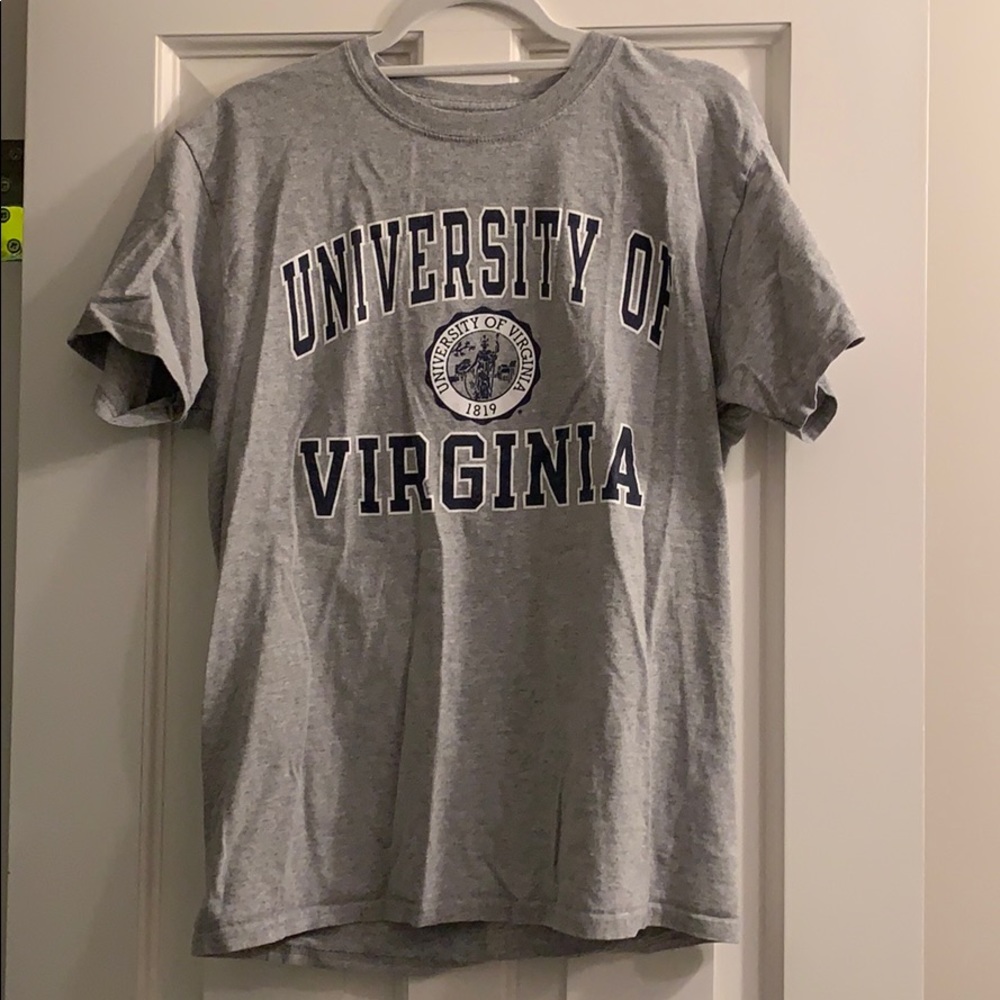 University of Virginia Gray Short Sleeve Tee